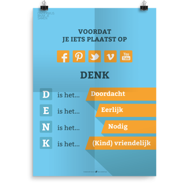 Prikkelende poster: Cyberpesten