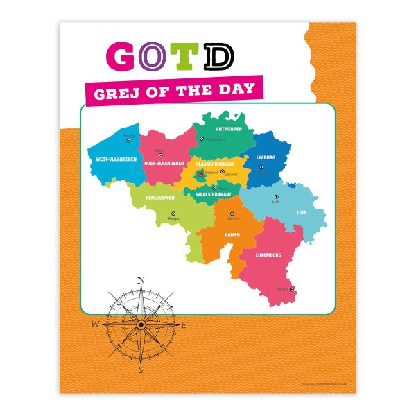 Grej of the day - poster België