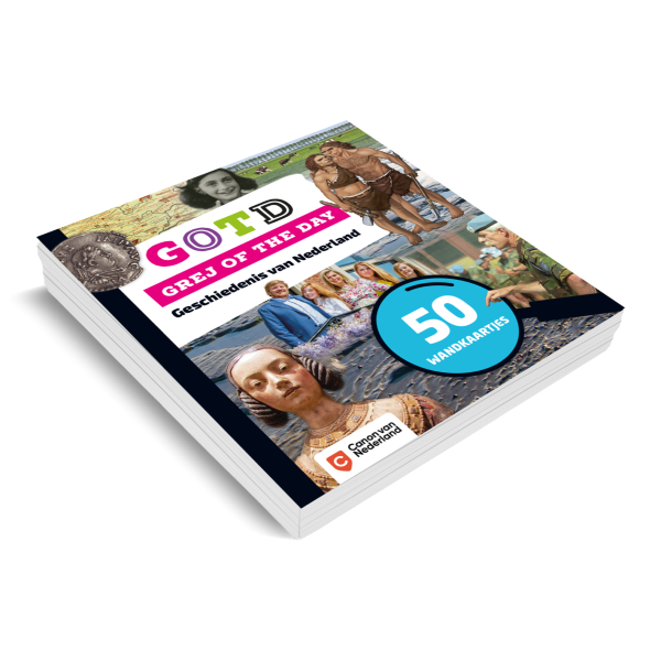 Grej of the day - wandkaartjes geschiedenis van Nederland