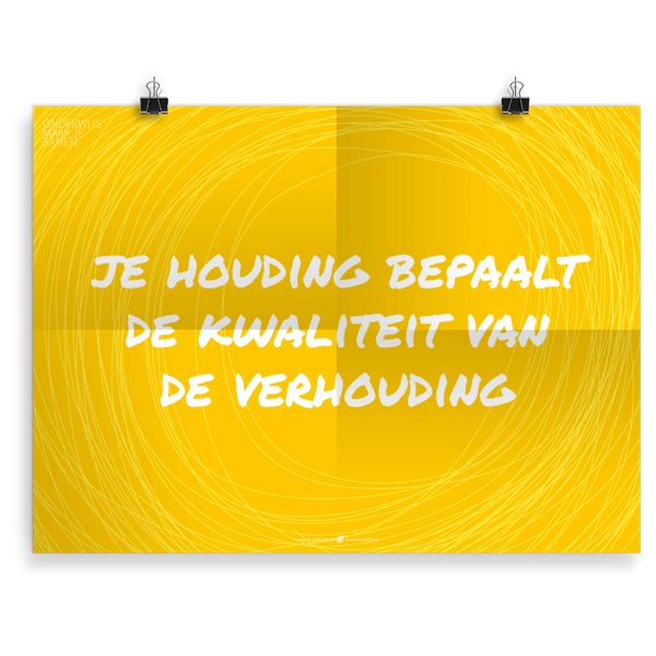 Prikkelende poster: Houding-Kwaliteit-Verhouding