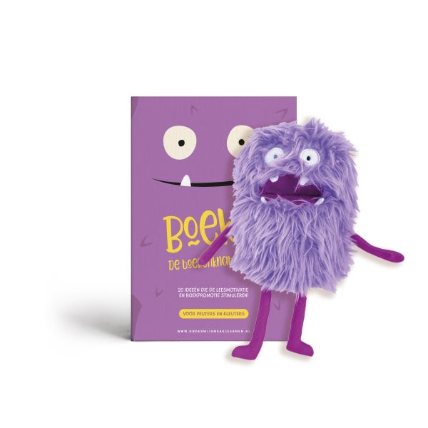 Boekie de boekenknabbelaar + handpop