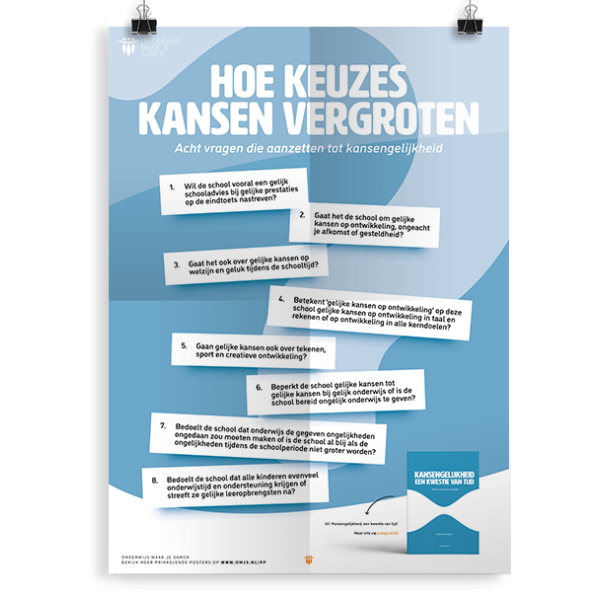 Prikkelende poster: Kansengelijkheid