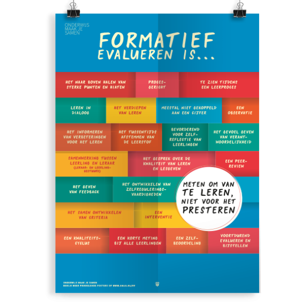 Prikkelende poster: Formatief evalueren