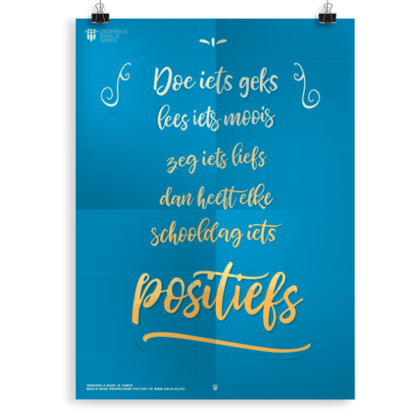 Prikkelende poster: Positief 