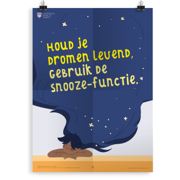 Prikkelende poster: Snooze- functie