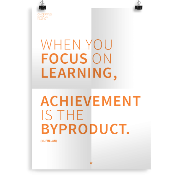 Prikkelende poster: When you focus on learning