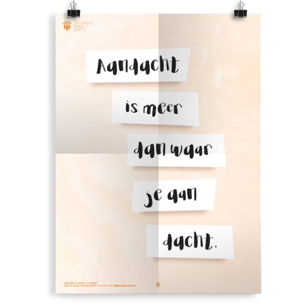 Prikkelende poster: Aandacht