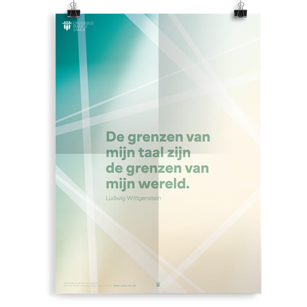 Prikkelende poster: Grenzen van mijn taal