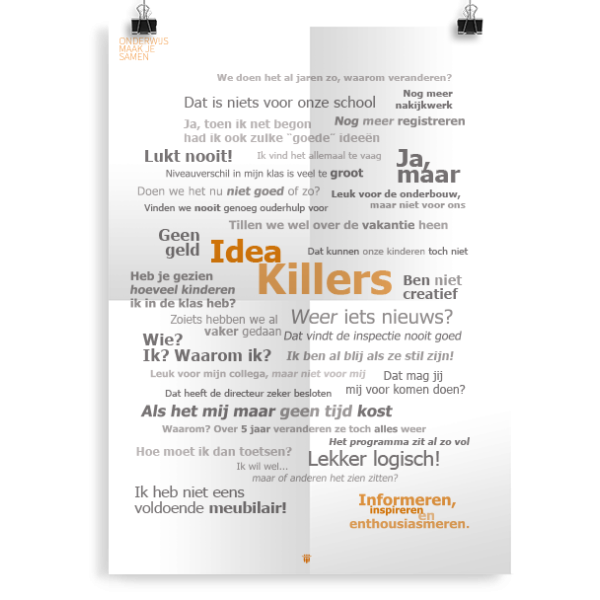 Prikkelende poster: Idea killers