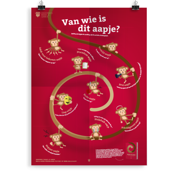 Prikkelende poster: Van wie is dit aapje?