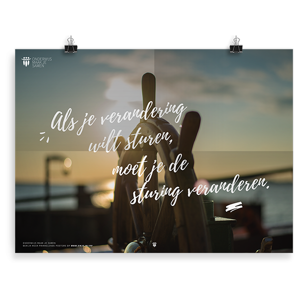 Prikkelende poster: Verandering sturen
