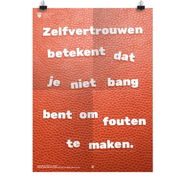 Prikkelende poster: Zelfvertrouwen