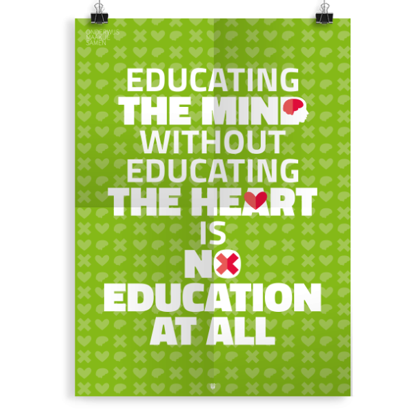 Prikkelende poster: Educating the mind