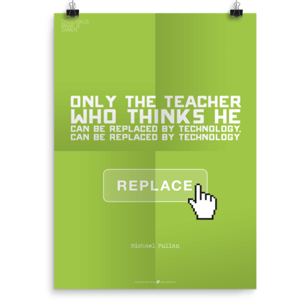 Prikkelende poster: Replaced by technology