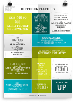 Prikkelende poster:  Differentiatie is