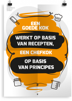 Prikkelende poster:  Een goede kok