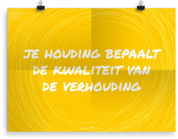 Prikkelende poster: Houding-Kwaliteit-Verhouding