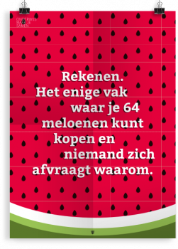 Prikkelende poster: 64 Meloenen