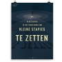 Prikkelende poster: Kleine stapjes