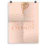 Prikkelende poster: Touch eternity