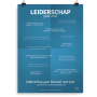 Prikkelende poster: Leiderschap gaat over...