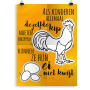 Prikkelende poster: Kip knippen