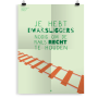 Prikkelende poster: Dwarsliggers