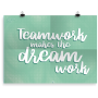 Prikkelende poster: Teamwork