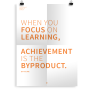 Prikkelende poster: When you focus on learning