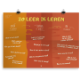 Prikkelende poster: Zo leer ik leren
