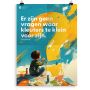 Prikkelende poster: Er zijn geen vragen waar kleuters te klein voor zijn