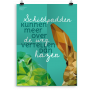 Prikkelende poster: Haas schildpad