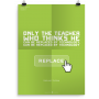 Prikkelende poster: Replaced by technology