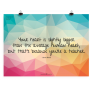 Prikkelende poster: Your heart is slightly bigger