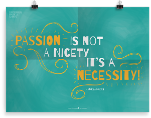 Prikkelende poster: Passion is not a Nicety