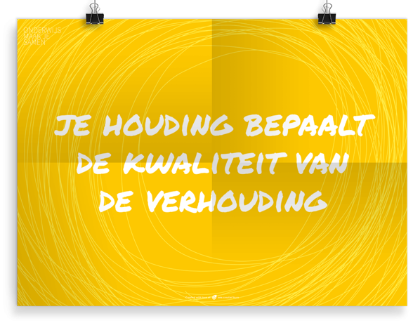 Prikkelende poster: Houding-Kwaliteit-Verhouding