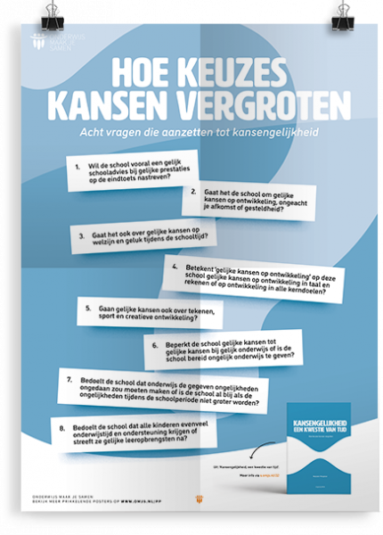 Prikkelende poster: Kansengelijkheid