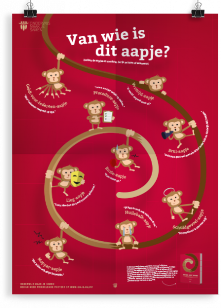 Prikkelende poster: Van wie is dit aapje?