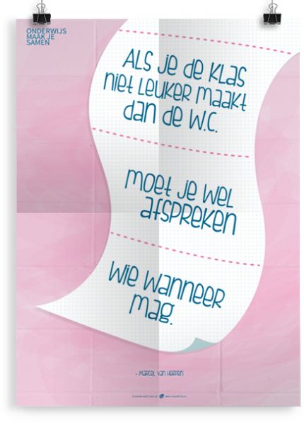 Prikkelende poster: Wc papier