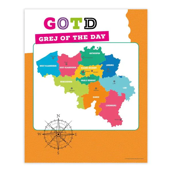 Grej of the day - poster België