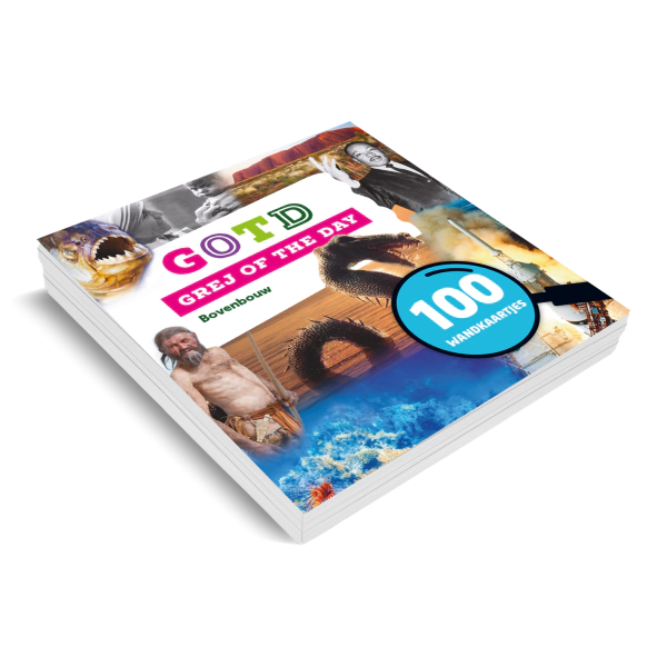 Grej of the day - wandkaartjes bovenbouwboek