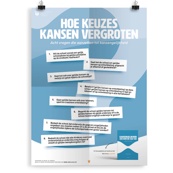 Prikkelende poster: Kansengelijkheid