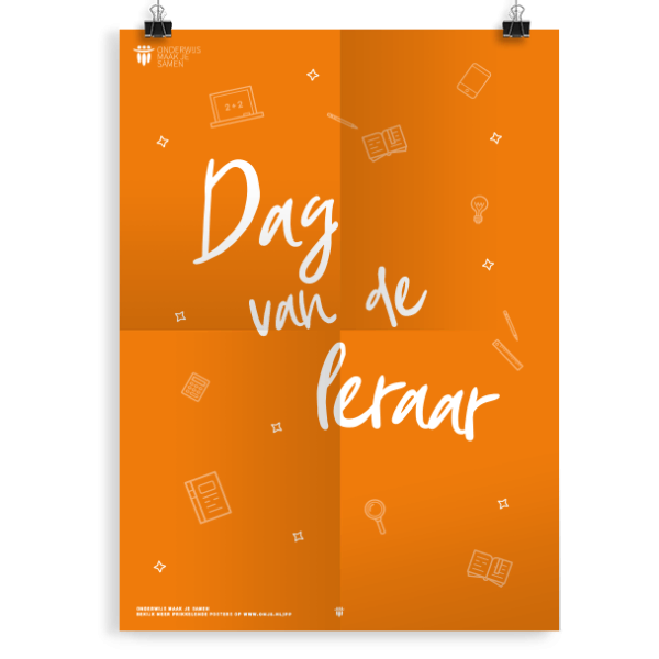 Prikkelende poster: Dag van de leraar