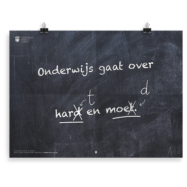 Prikkelende poster:  Hard/t en moet/d