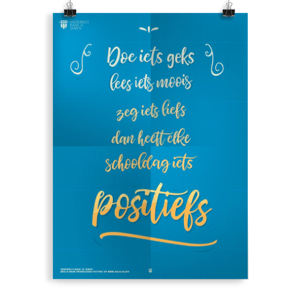 Prikkelende poster: Positief 