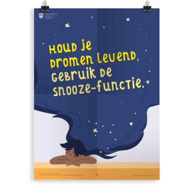 Prikkelende poster: Snooze- functie