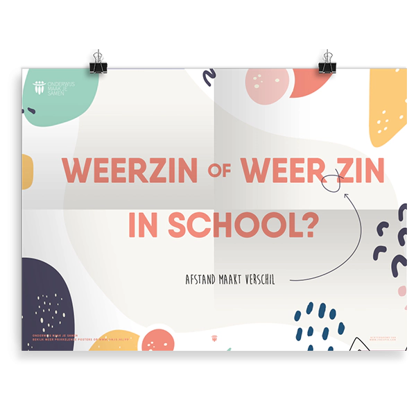 Prikkelende poster: Weerzin