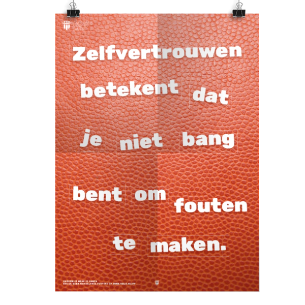 Prikkelende poster: Zelfvertrouwen