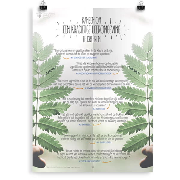 Prikkelende poster: Een krachtige leeromgeving