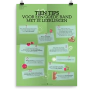 Prikkelende poster: Tien tips goede band leerlingen